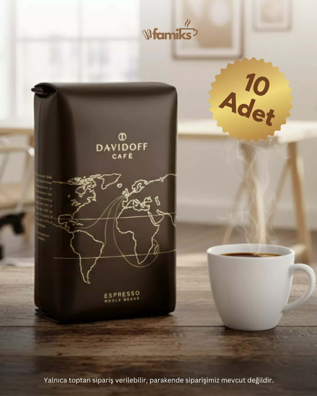 Davidoff Espresso 500 gr x 10 Adet