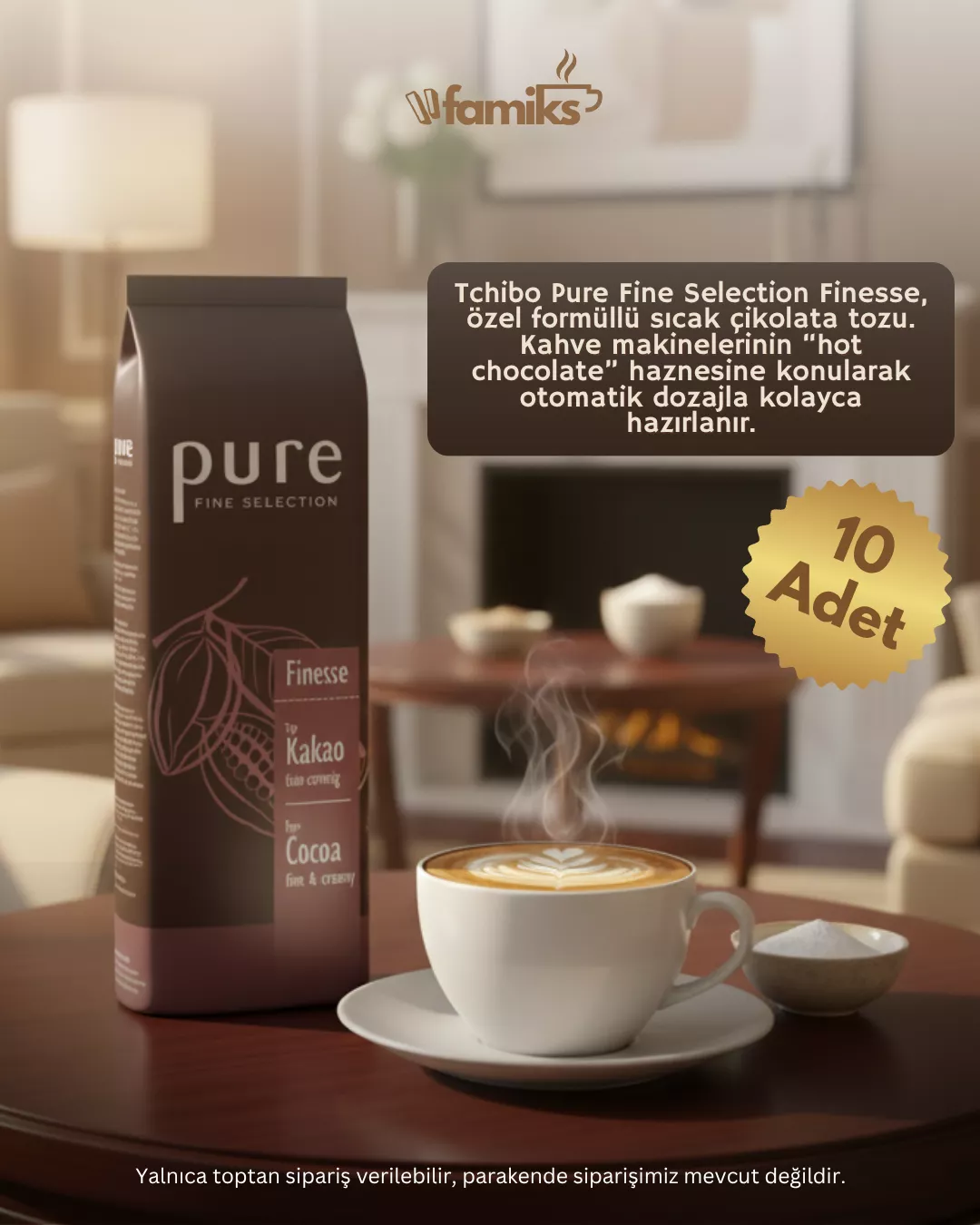 Pure Finesse 1 kg x 10 Adet