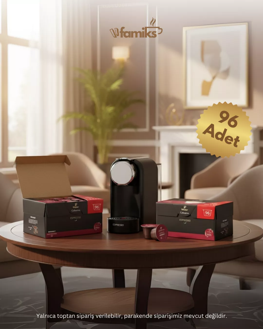 Tchibo Espresso Intense Aroma 96 Adet x 4 Paket